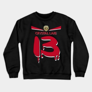 Friday 13th Football style Crewneck Sweatshirt